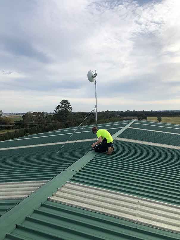 Summit Internet installation at St Thomas Aquinas College